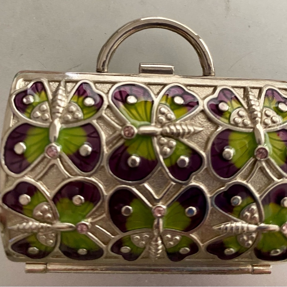 Judith Leiber pill box